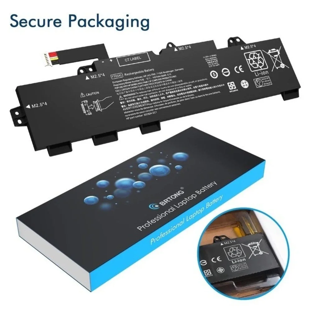 New Genuine TT03XL Battery For HP EliteBook 850 G5 850 G6 ZBook 15U G5 Series